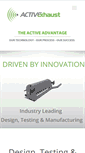 Mobile Screenshot of activexhaust.com